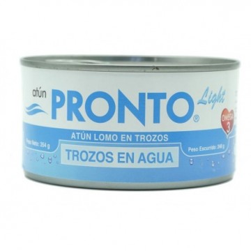 ATUN PRONTO TROZOS EN AGUA...