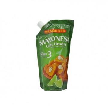 MAYONESA LIMON 400G BANQUETE