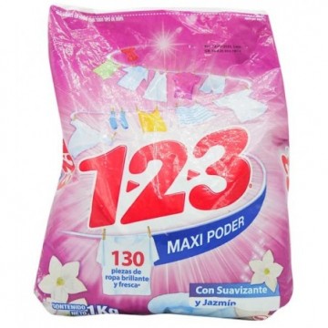 DETERGENTE JAZMIN 1000G 1-2-3