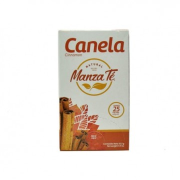 TE CANELA 25 UNIDADES MANZA TE