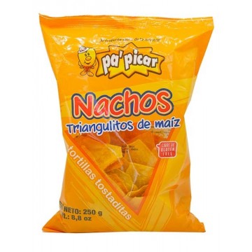 TORTILLA NACHOS 250G PA'PICAR
