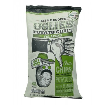 PAPAS JALAPEÑO 170G UGLIES