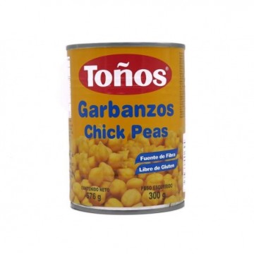 GARBANZOS 576G TOÑOS