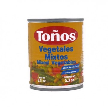 VEGETALES MIXTOS 240G TOÑOS