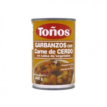 GARBANZOS CON CARNE DE...
