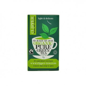 TE VERDE ORGANICO 40G CLIPPER