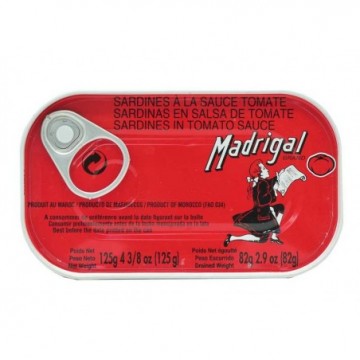 SARDINA TOMATE 125G MADRIGAL