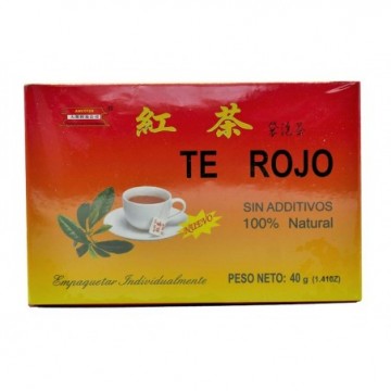 TE ROJO (CAJA) 40G CHY FU