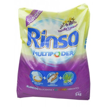 DETERGENTE VAINILLA 5KG RINSO