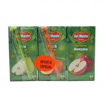 NECTAR 6PACK 200ML DEL MONTE