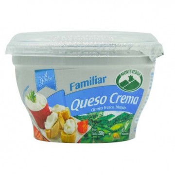 QUESO CREMA 220G MONTEVERDE