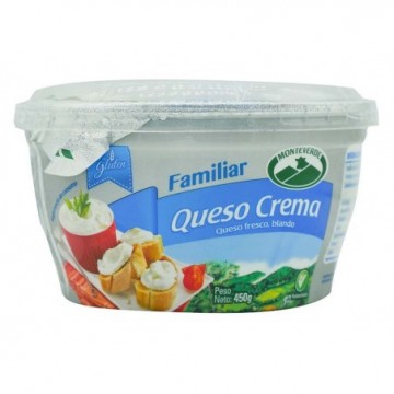 QUESO CREMA 450G MONTEVERDE