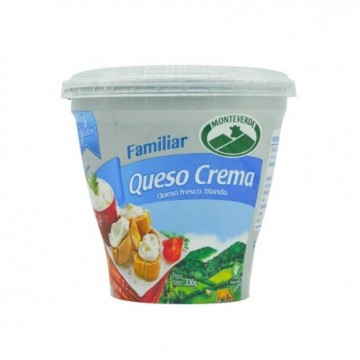QUESO CREMA 330G MONTEVERDE