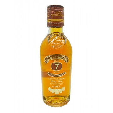 RON 7 AÑOS 200ML CENTENARIO