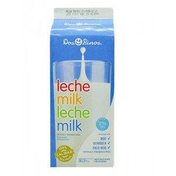 LECHE 2% 1.8L DOS PINOS