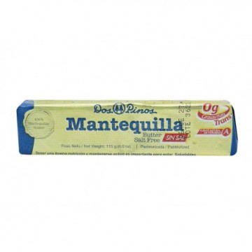 MANTEQUILLA SIN SAL 115G...