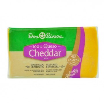 QUESO CHEDAR 400G DOS PINOS