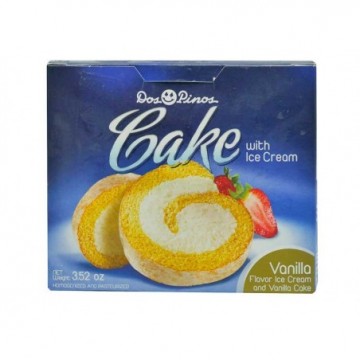 QUEQUE CON HELADO DOS PINOS