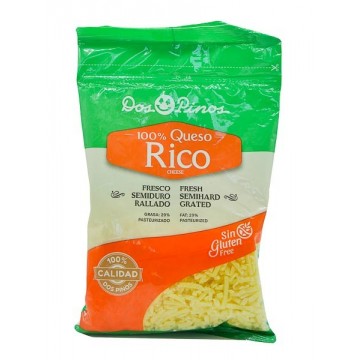 QUESO RICO RALLADO 225G DOS...