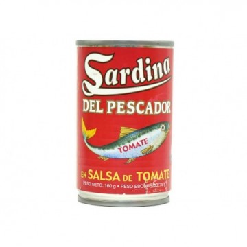SARDINA TOMATE 160G PESCADOR