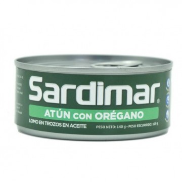 ATUN OREGANO 140G SARDIMAR