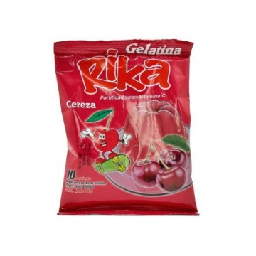 GELATINA CEREZA 80G RIKA