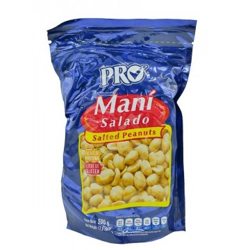 MANI SALADO 500G PRO
