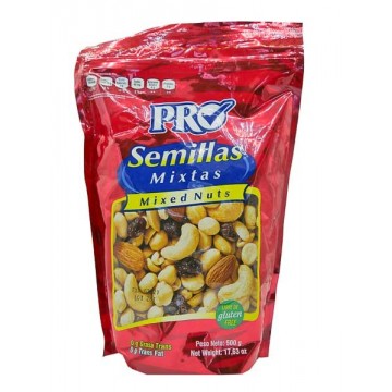 SEMILLAS MIXTAS 500G PRO