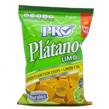 PLATANOS LIMON Y SAL 90G PRO
