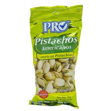 PISTACHOS 70G PRO