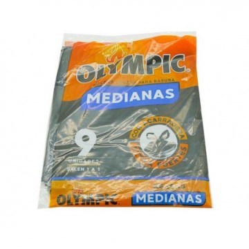 BOLSA NEGRA MEDIANA 1X9...