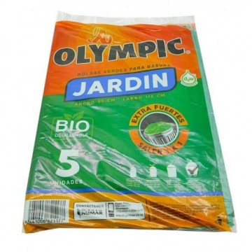 BOLSA VERDE JARDIN 12X5...