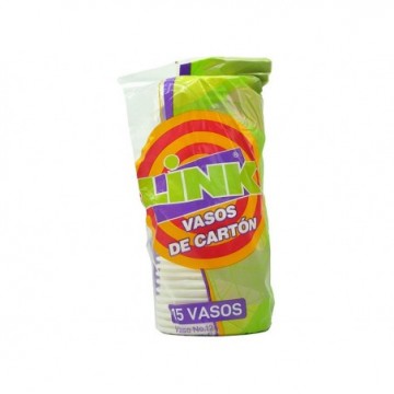 VASO CARTON N12 15 UNIDADES...
