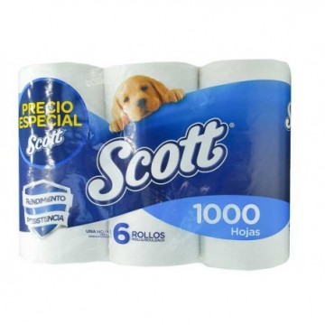 HIGIENICO 1000 HOJAS 6...