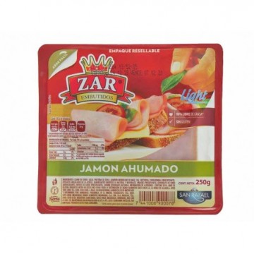 JAMON AHUMADO LIGHT 250G ZAR