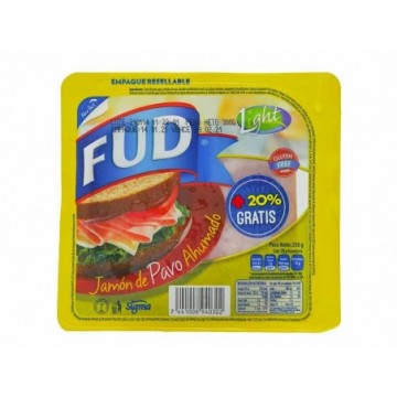 JAMON DE PAVO 250G FUD