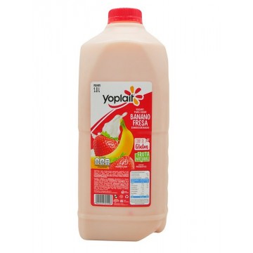 YOGURT BANANO Y FRESA 1.8L...