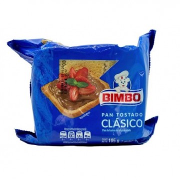 PAN TOSTADO 105G BIIMBO