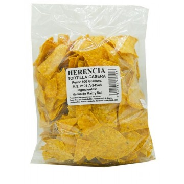 TORTILLA CASERA 500G HERENCIA