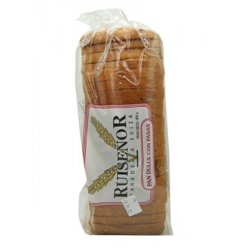 PAN DULCE CON PASAS 500G...