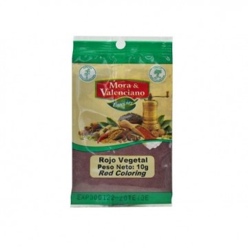 ROJO VEGETAL 10G MORA Y...