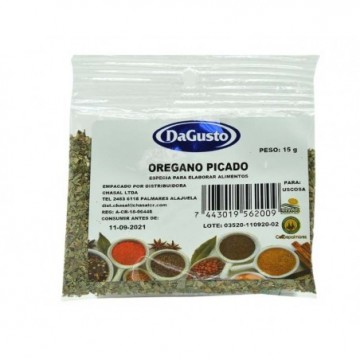 OREGANO PICADO 15G DAGUSTO