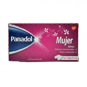 PANADOL MUJER 1X16 PANADOL