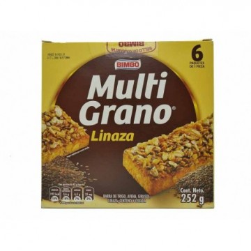 BARRA MULTI GRANO LINAZA 6...