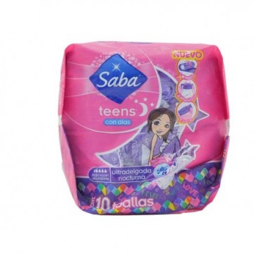 TOALLAS SANITARIAS TEENS...