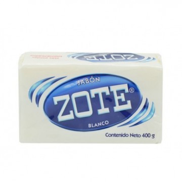 JABON BLANCO 400G ZOTE