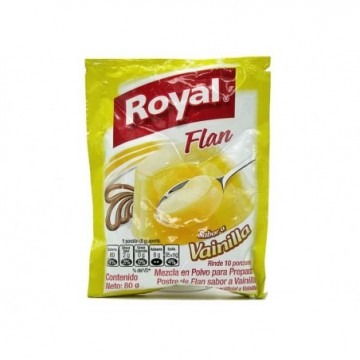 FLAN VAINILLA 80G ROYAL