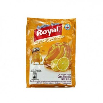 GELATINA NARANJA 80G ROYAL