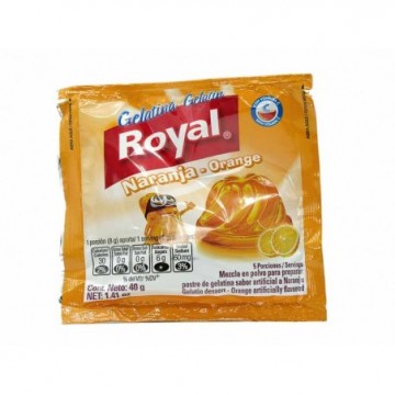 GELATINA NARANJA 40G ROYAL