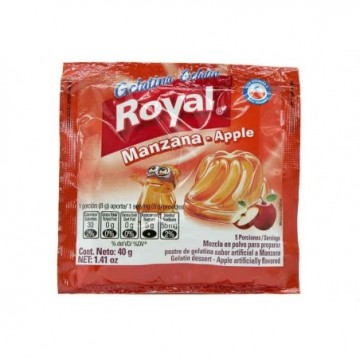 GELATINA MANZANA 40G ROYAL